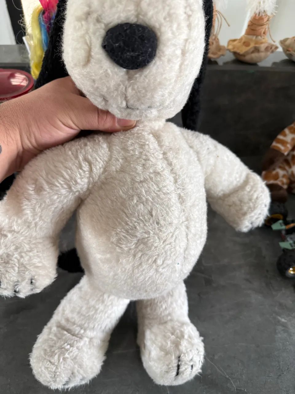 Pelúcia Snoop antiga