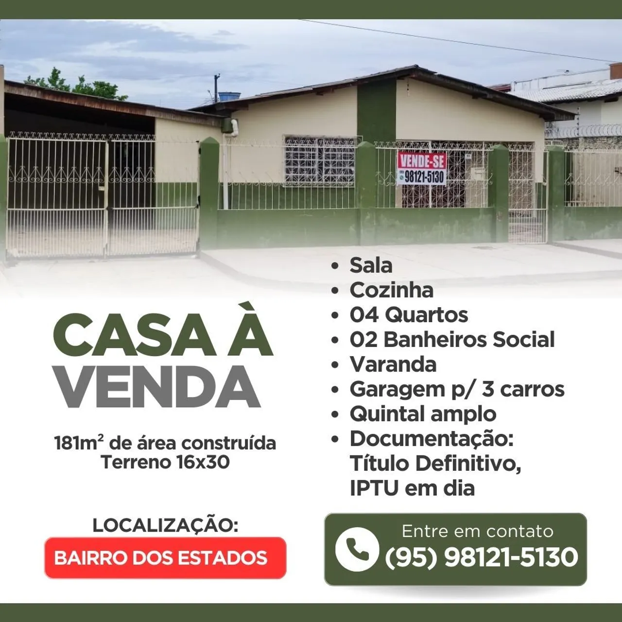 Casa à venda
