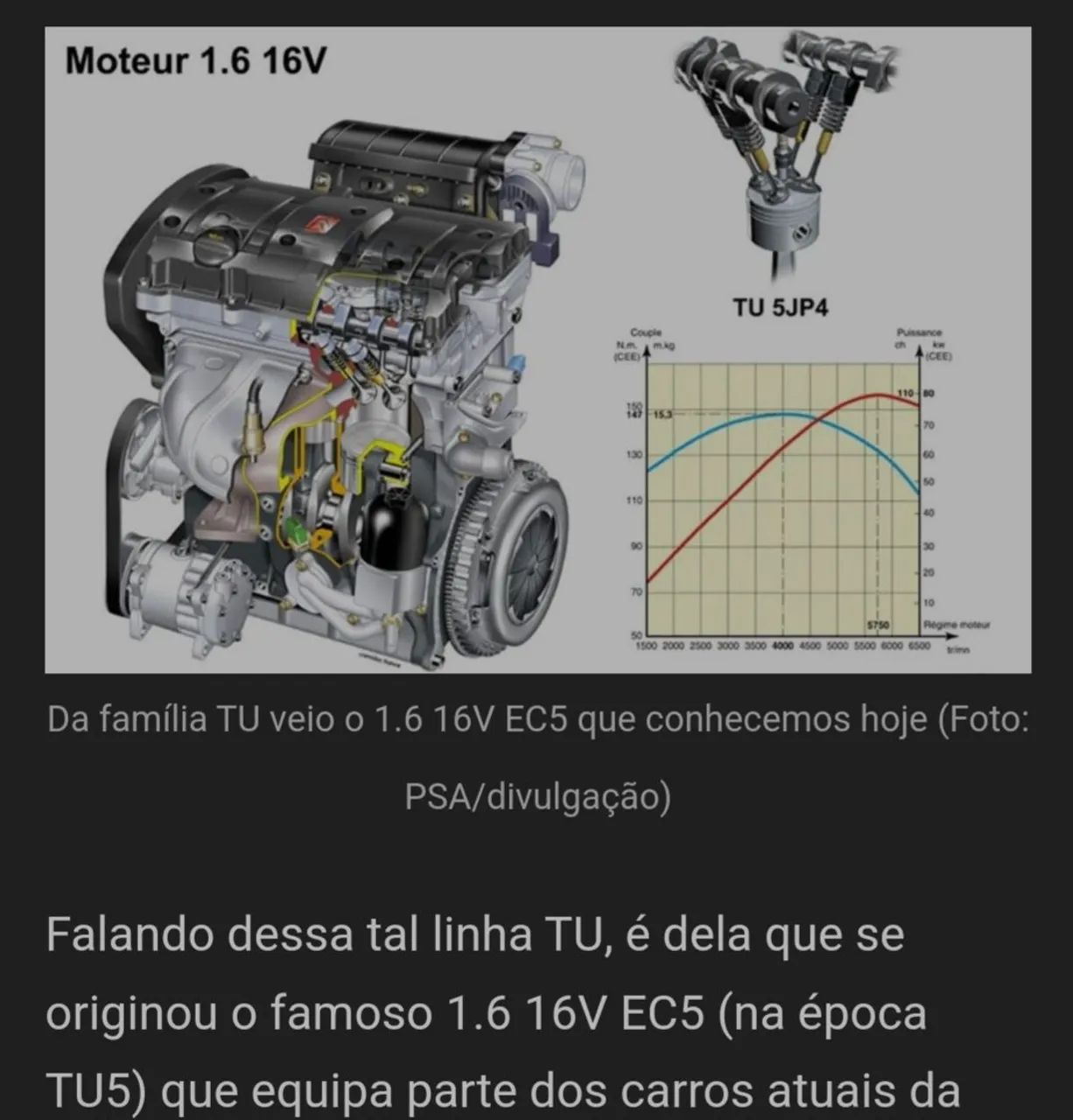 MOTOR PEUGEOT/CITROËN 1.6 16V NOVO - Foto 4