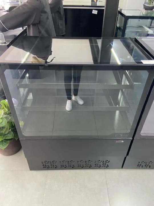 NBVN-1002 VITRINE NATURAL NEW BLACK 1,00M PT - POLAR - Foto 4