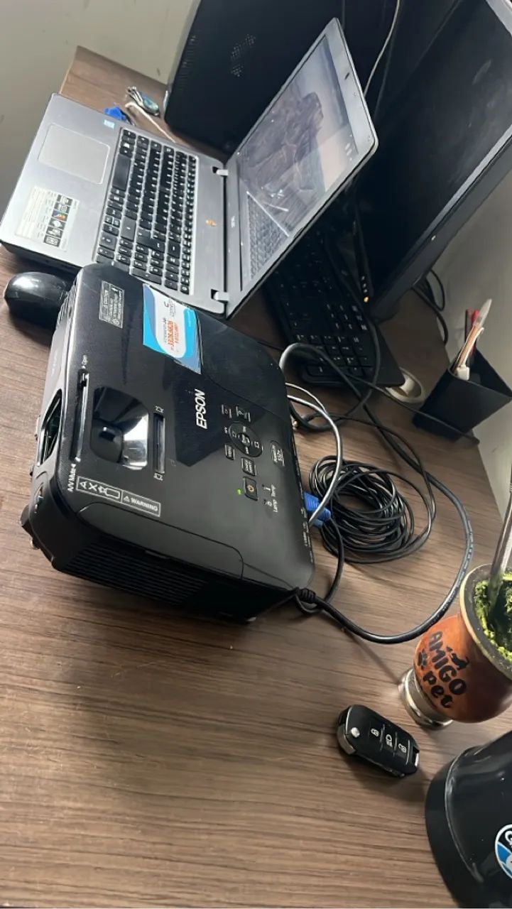Retroprojetor de escritório - Epson s12 - Foto 3
