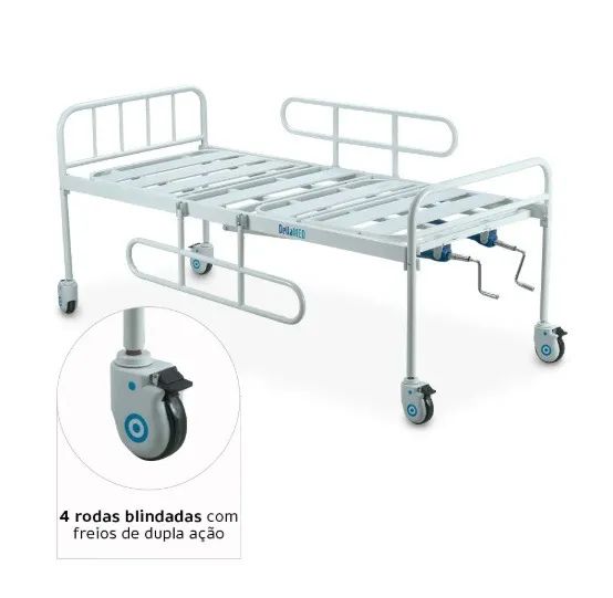 Cama Hospitalar DX2 2 Movimentos até 180 Kg Dellamed - Foto 4