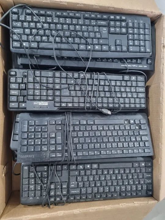 Lote 40 Teclados USB para PC