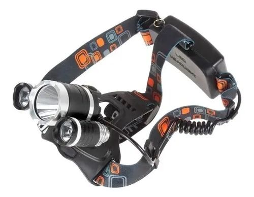 Lanterna de Cabeça Profissional Led Cree T6 3 Funções RP-3 - Foto 5