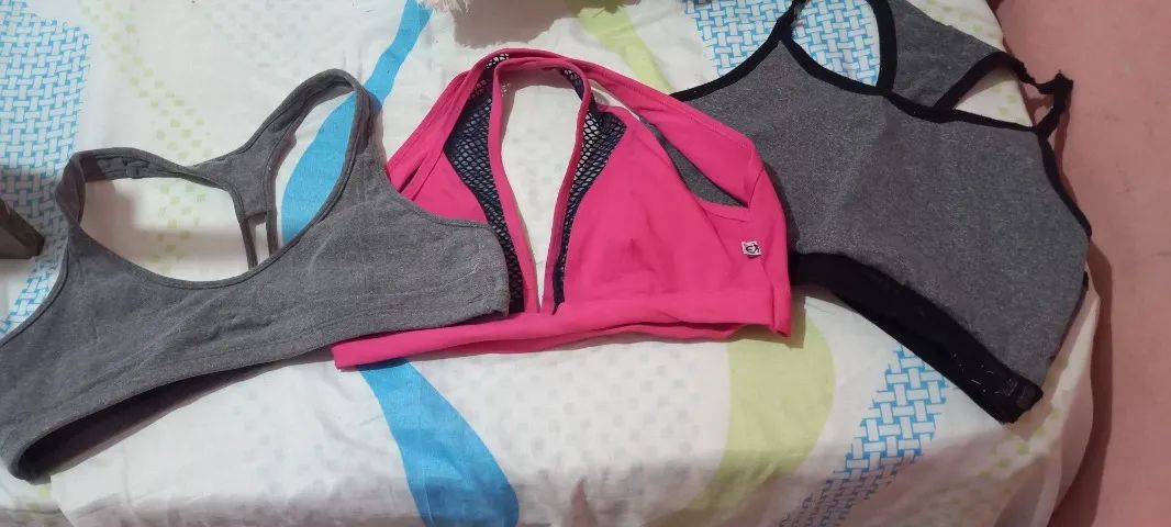 kit 3 tops academia tam p/m...há+modelos e tam...zap 11- * - Foto 2