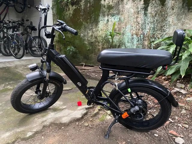 Bicicleta elétrica Lev mini cruiser menos de 1 ano de uso - Foto 3