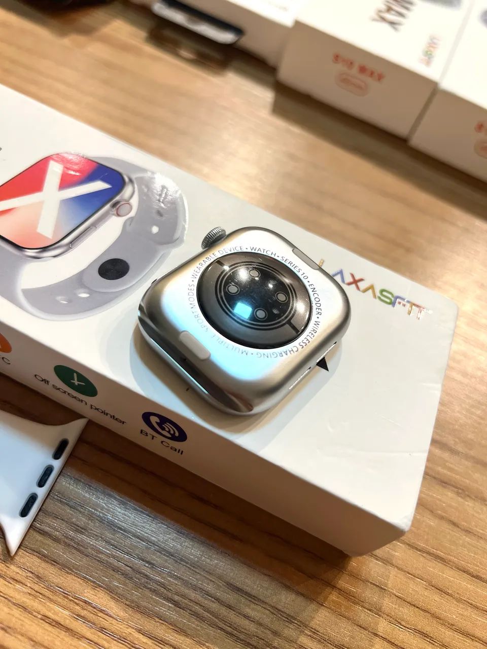 Smartwatch Lexas Fit S10 Max Branco ? elegância, tecnologia e performance no seu pulso! - Foto 6