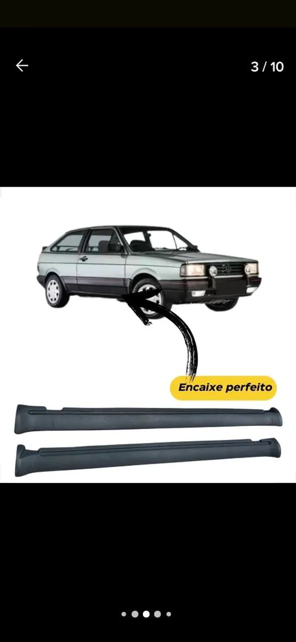 Par Spoiler Lateral Gol/parati/saveiro quadrado - Foto 4
