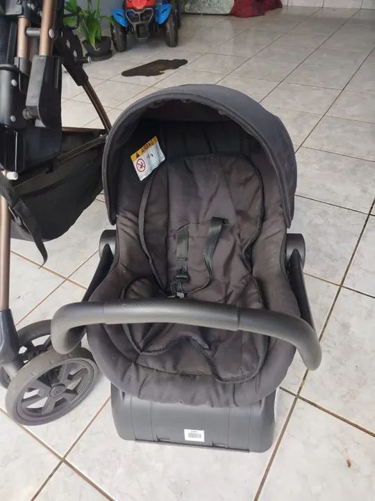 Carrinho de bebê e bebê conforto Galzerano - Foto 3