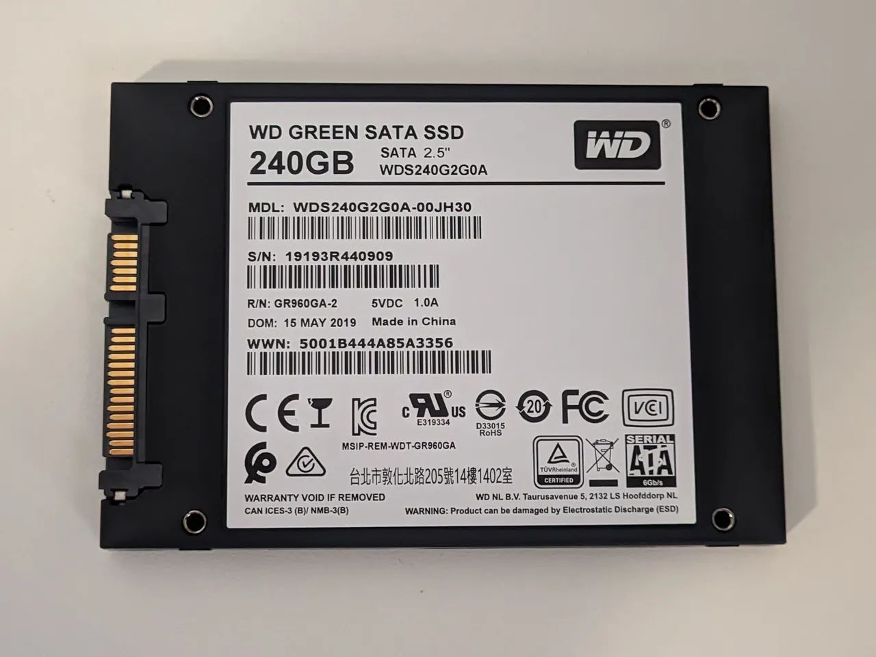 *leia o anúncio* SSD WD Green 240GB SATA funcionando perfeitamente - Foto 2