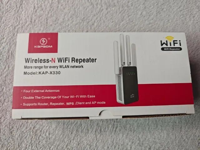 Repetidor e roteador wifi Kapbom KAP-X330 4 Antenas 2800Mbps - Foto 4