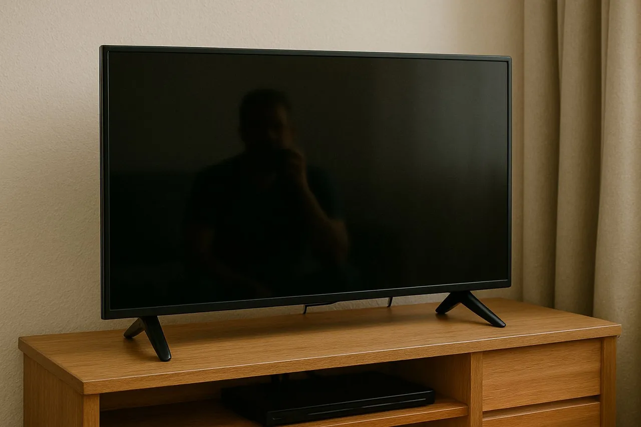 Televisão nova apenas 4 semanas de uso