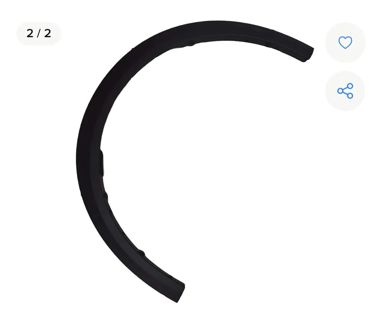 Aplique moldura Dianteira Esquerda  C3 Aircross *XZ