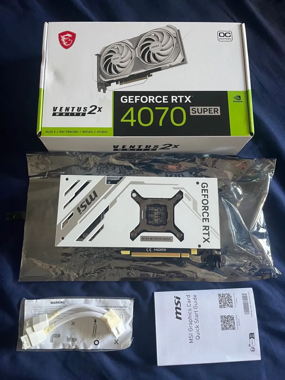 RTX 4070 Super MSI White (2 meses de uso) - Foto 3