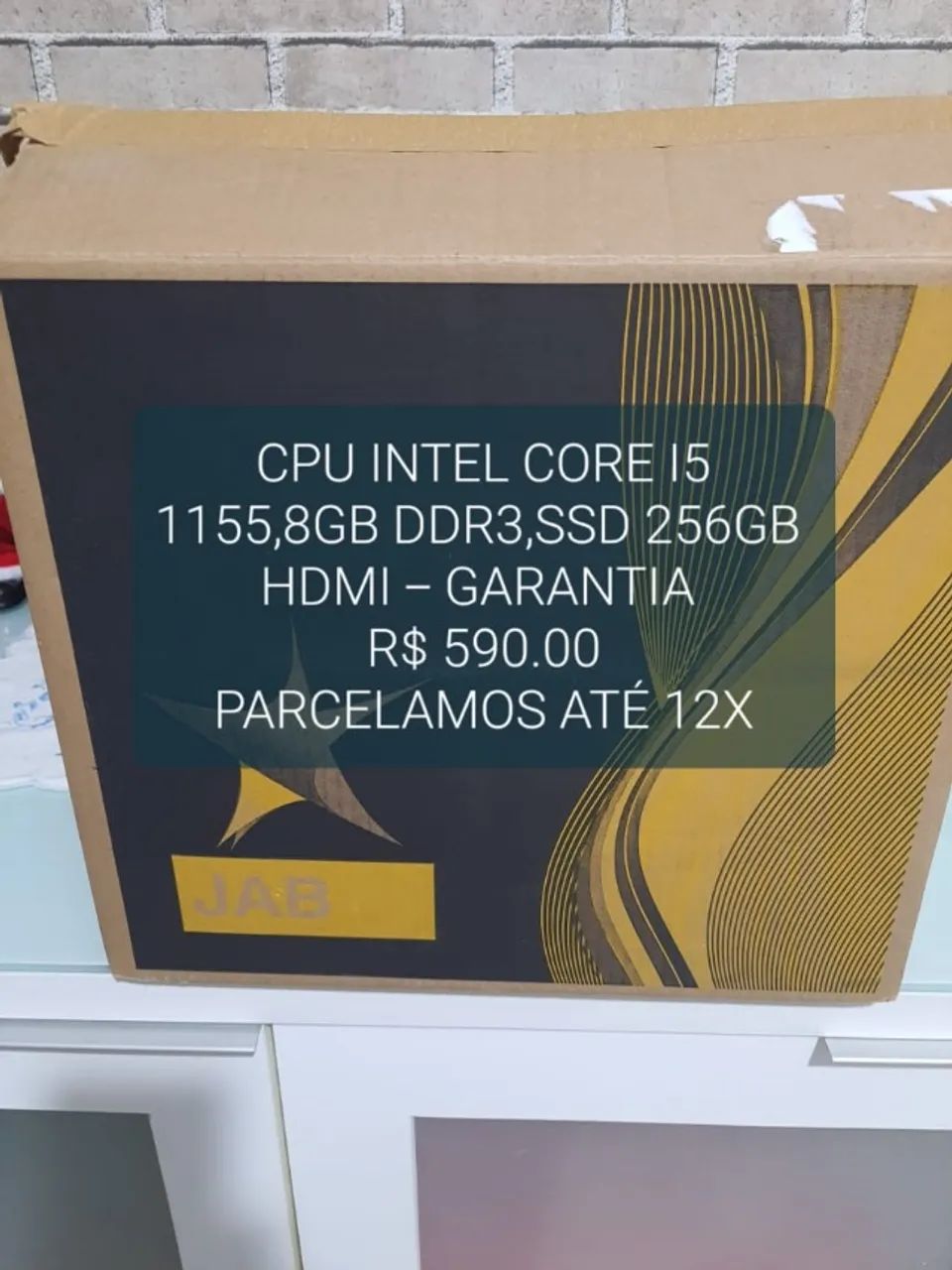 CPU Intel Core I5,8GB DDr3,Ssd 256GB - Garantia.