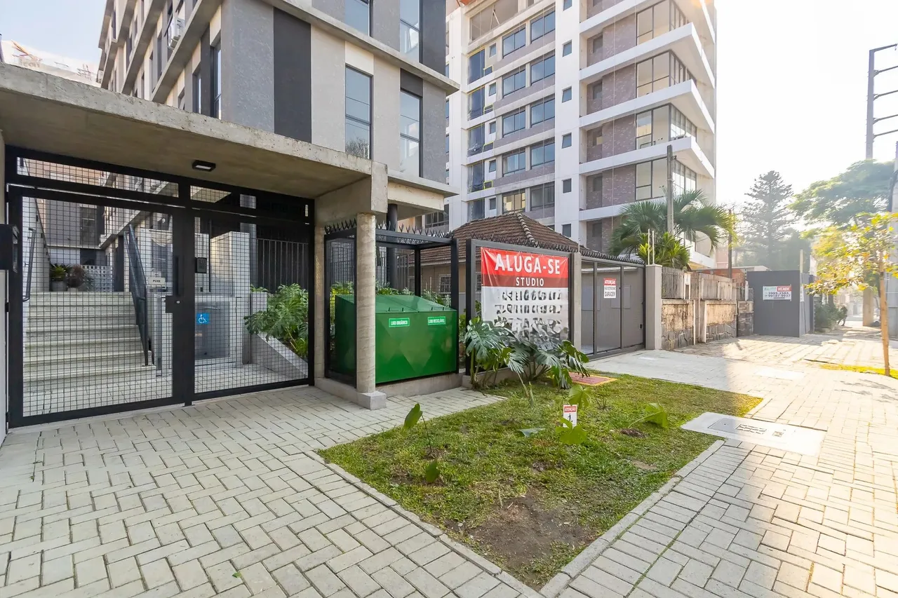 Studios para alugar no bairro Água Verde, com estilo e sofisticação.