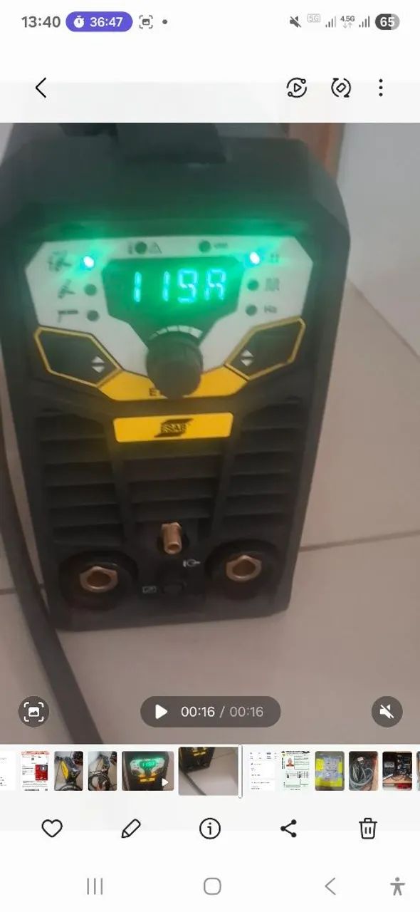 Máquina de Solda Esab 202 IP - Foto 5