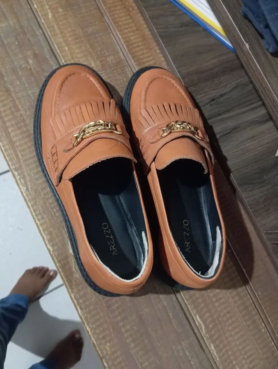 Mocassim Tratorada Arezzo 