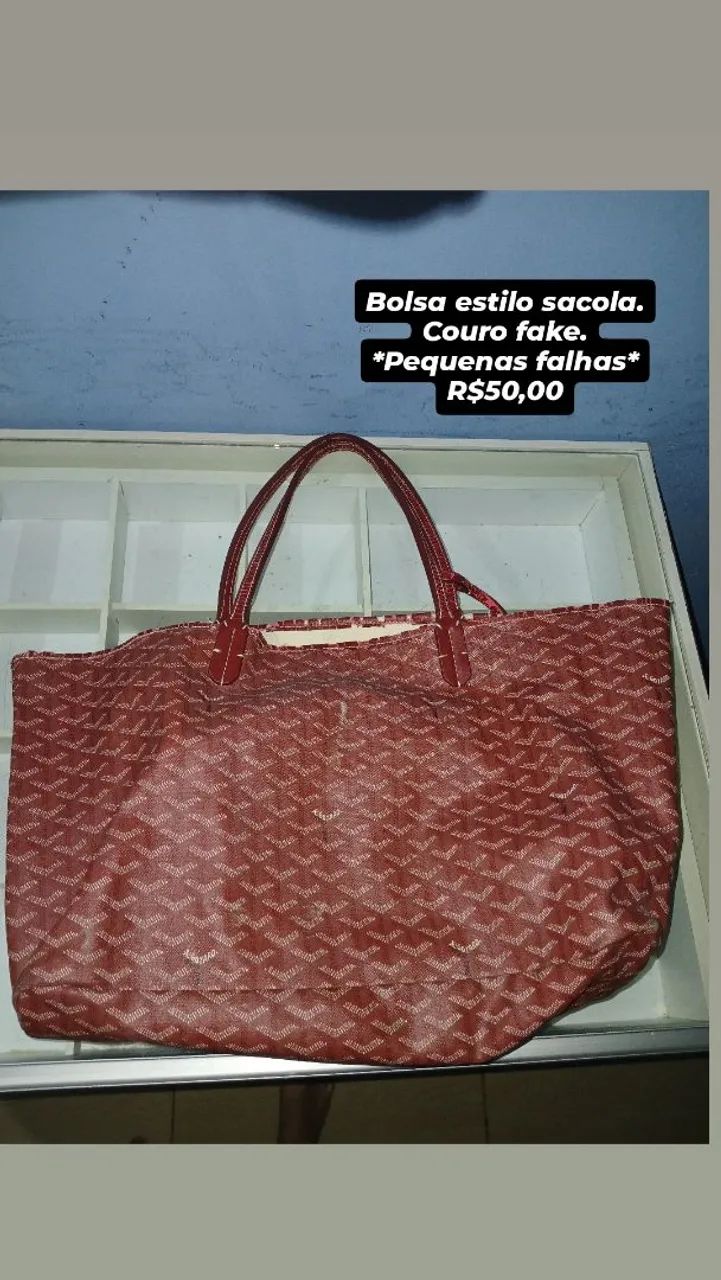 Desapego. Bolsa shopping grande 