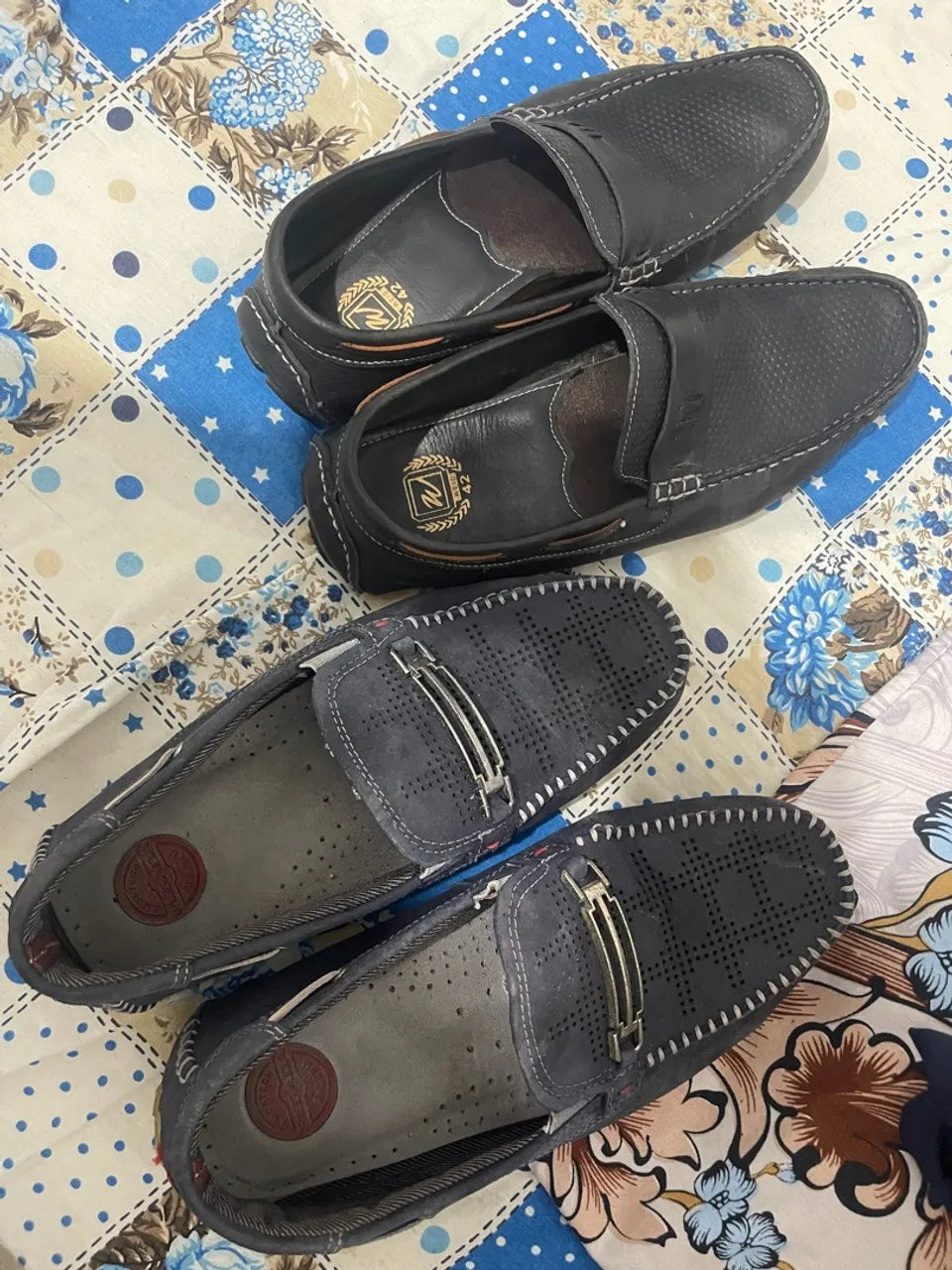 2 sapatos mocassim masculino