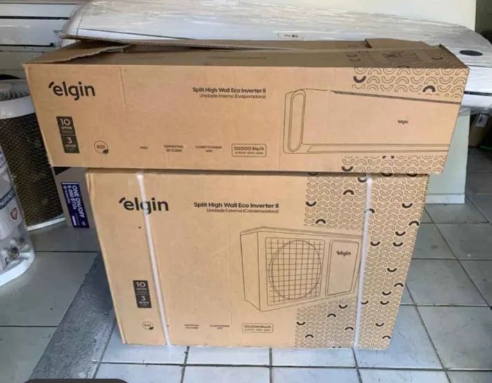 Ar Condicionado Split Elgin Eco Inverter 30.000 BTUs com wi-fi 
