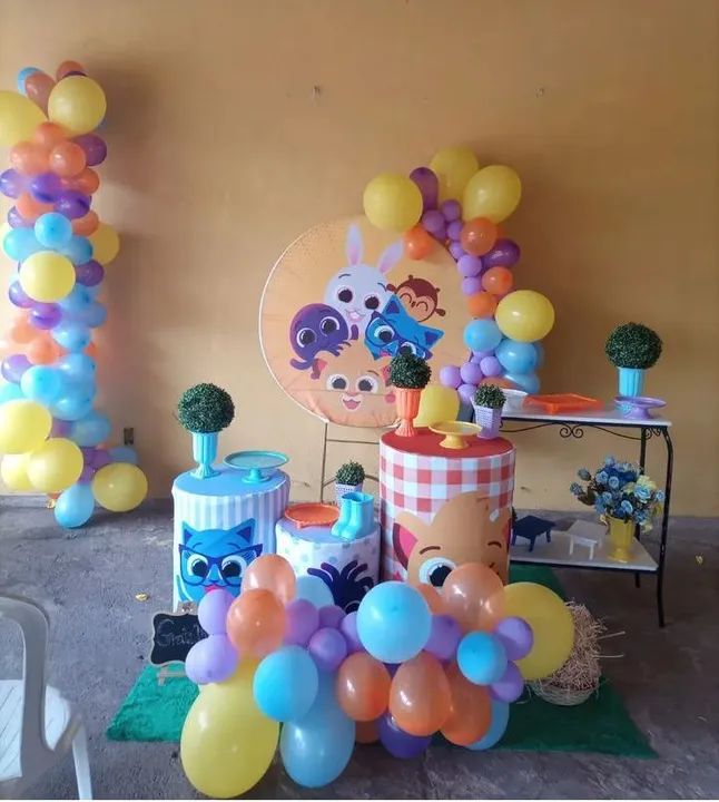 Tema bolofofos festa infantil 