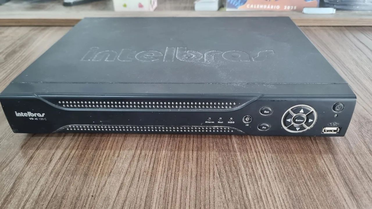 Gravador de Vídeo Intelbras VD 4E 120 C