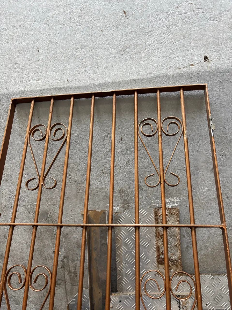 Portão ferro fundido barato