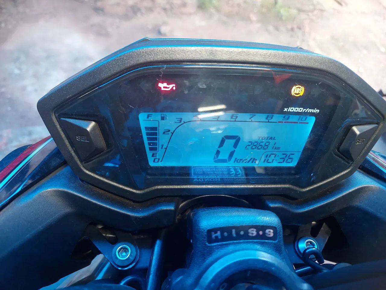 Moto Honda CB 500f - Preta com Vermelha - Foto 7