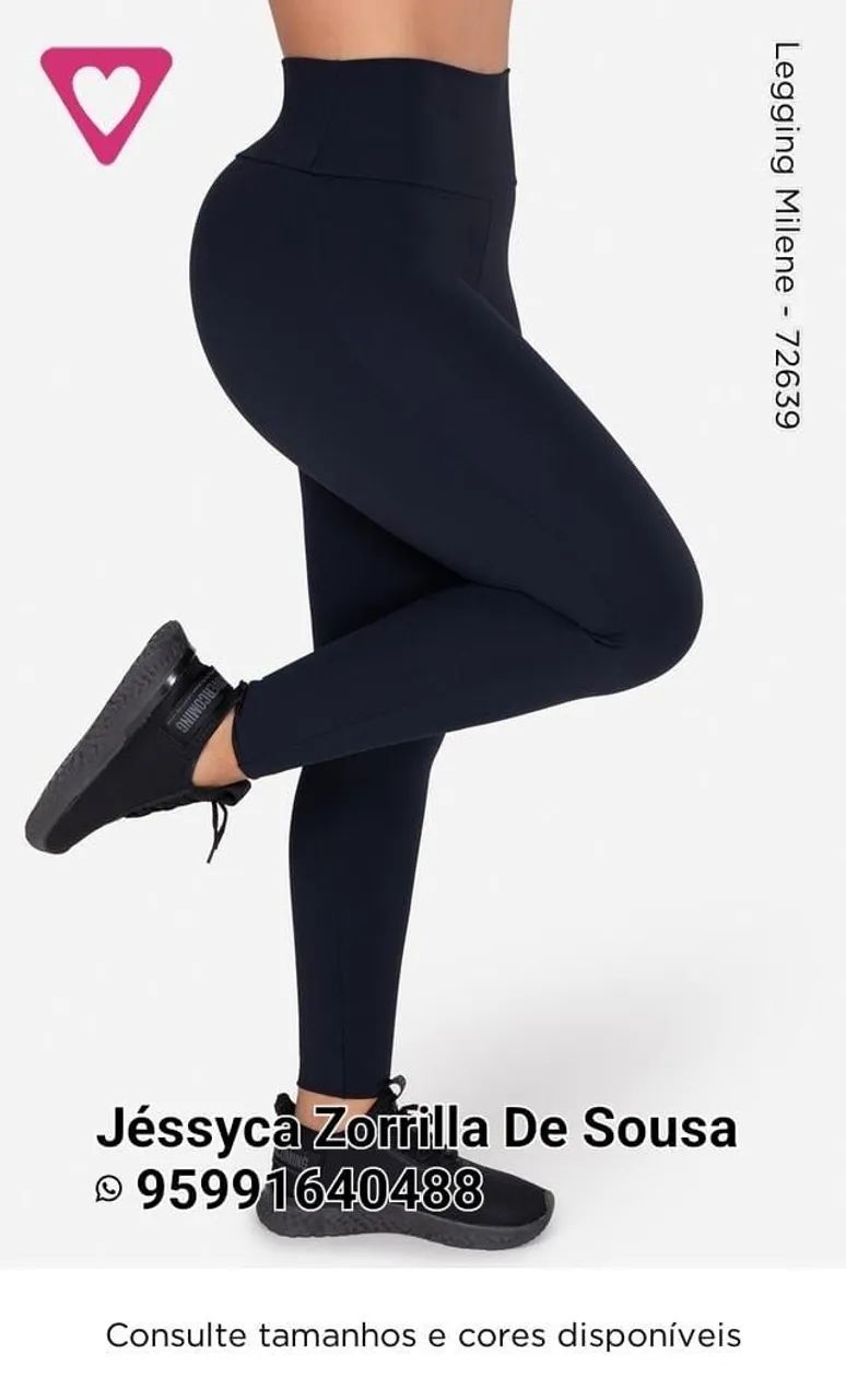 Legging Milene Preta - Romance - Foto 2