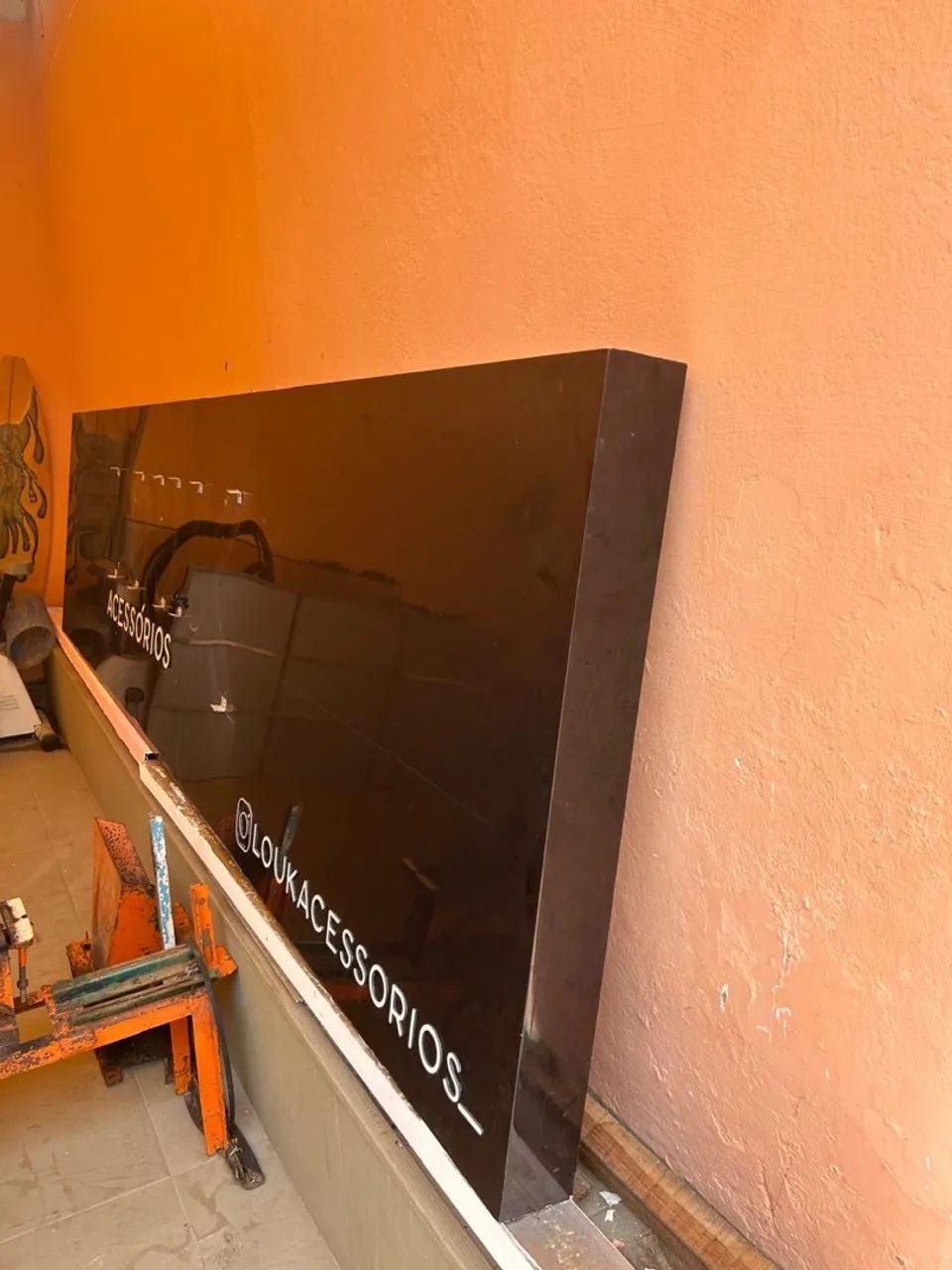 Grande placa comercial em ACM (material de alumínio composto)  - Foto 3