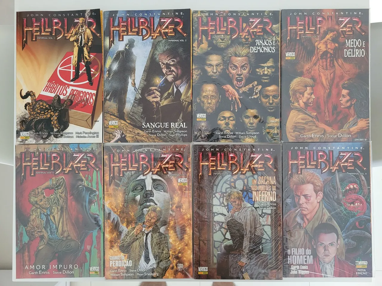 Coleção Hellblazer - Infernal - Garth Ennis - Vertigo