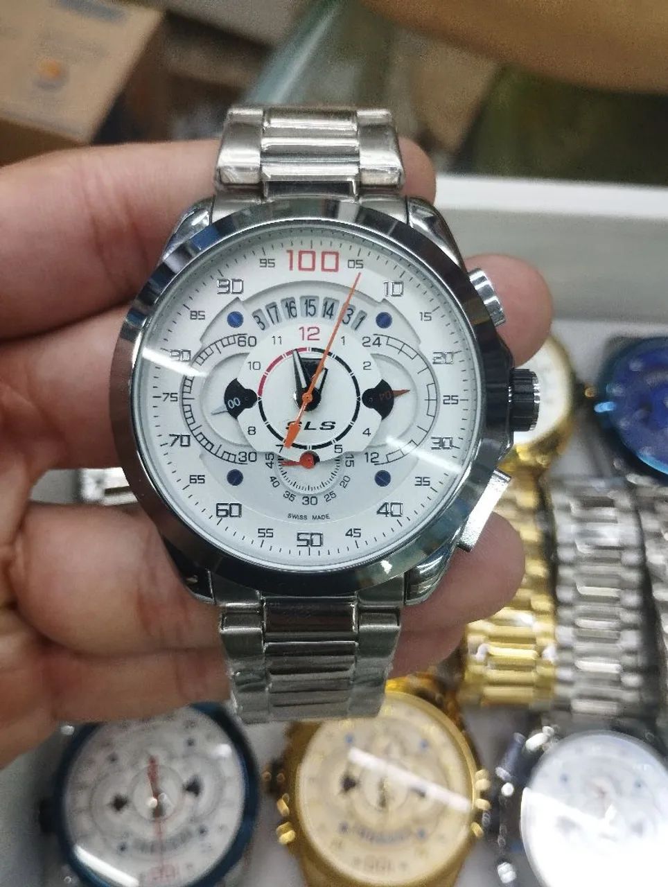 Relógio TAG Heuer, todos ponteiros funcionais 