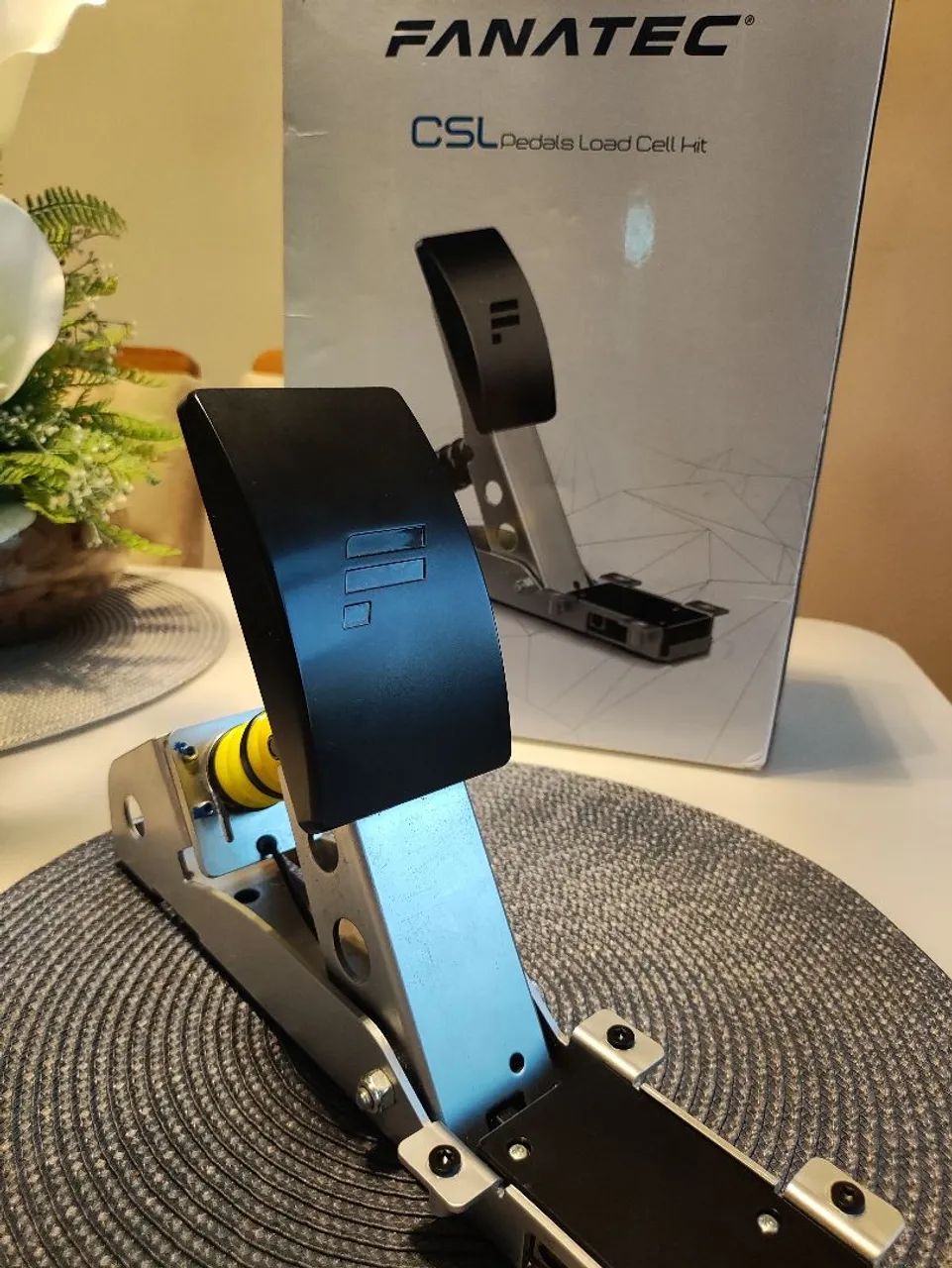 Pedal Fanatec Load Cell CSL - Muito Novo!!! - Peças e Acessórios