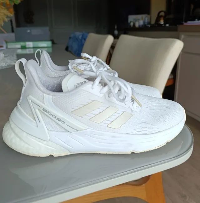 Tênis Adidas Feminino Branco - Tam. 35 - NOVO - Foto 2