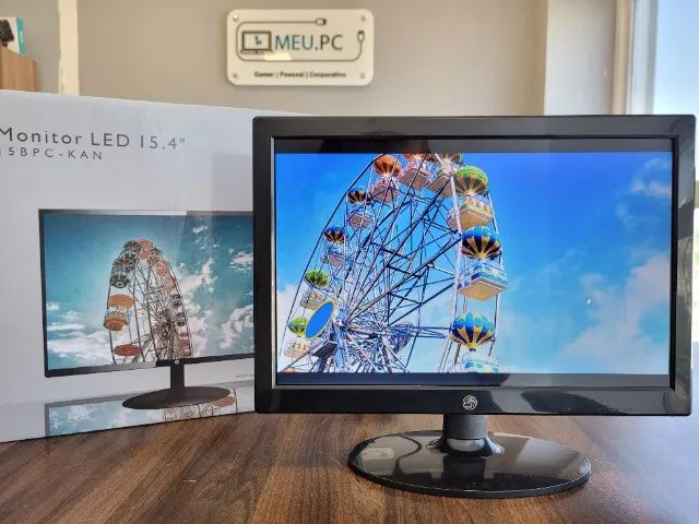 Monitor Brazil PC 15,4" | LED | 60Hz | Widescreen | Modelo: 15BPC-KAN - Foto 2