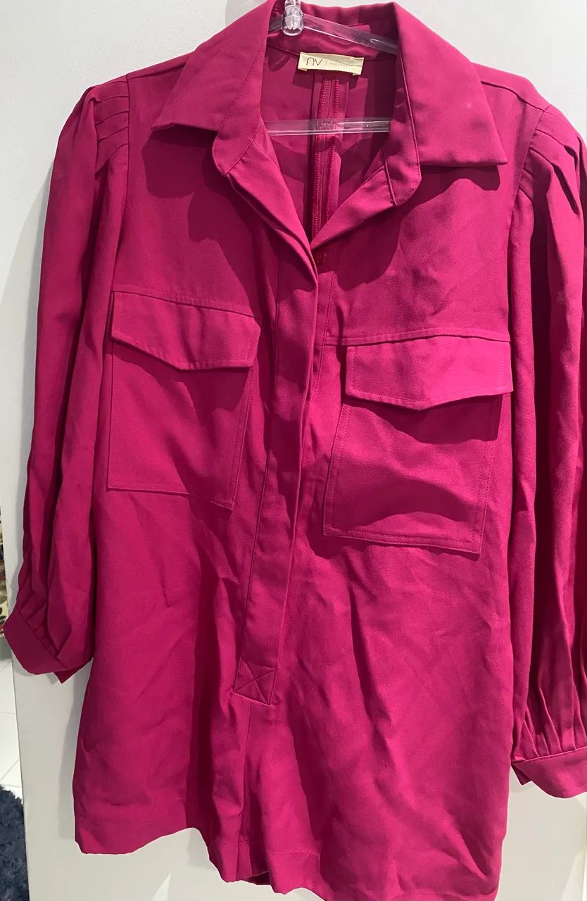 Macacão pink Nati Vozza - 