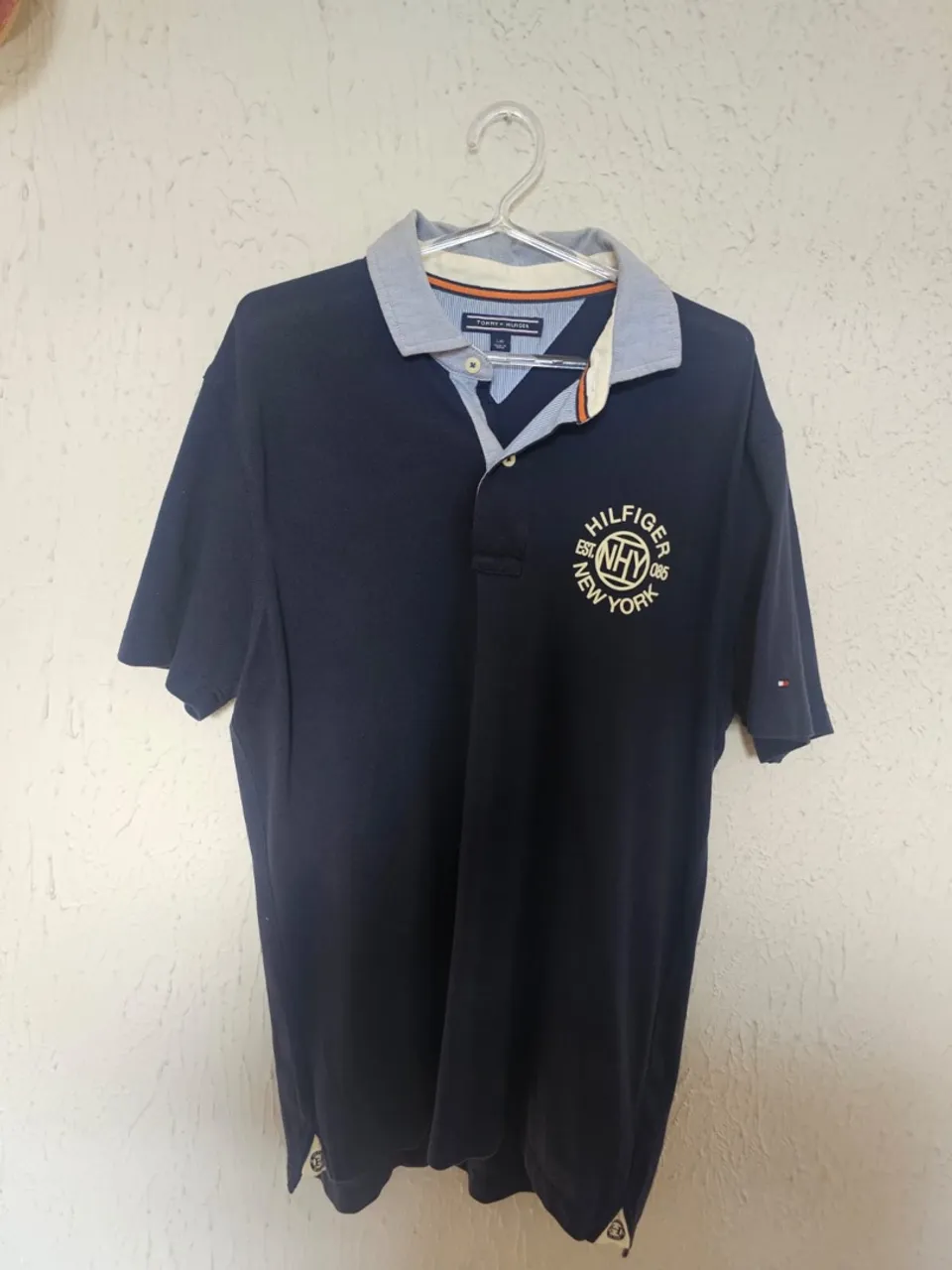 Camisa Polo Tommy Hilfiger Azul Marinho