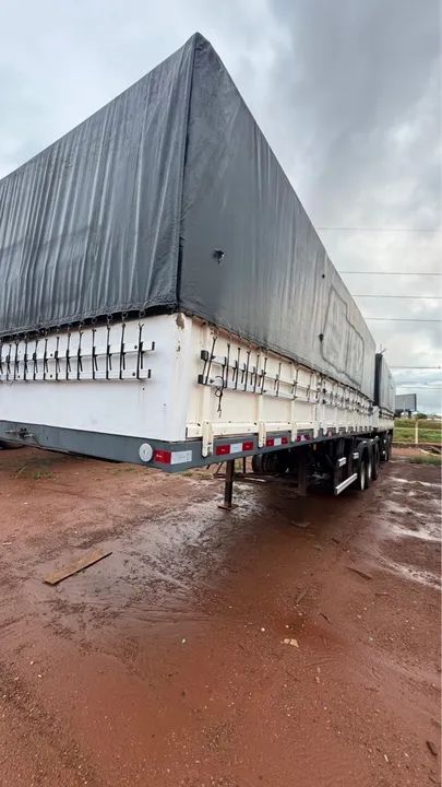 Carreta 9 eixo 3x3 curto com e sem pneus  - Foto 7