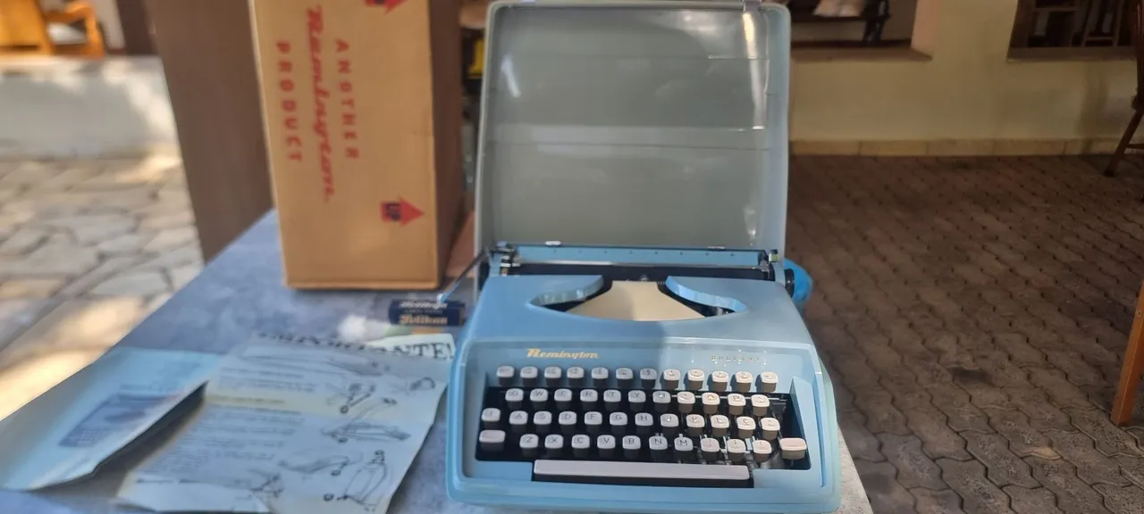 Máquina de escrever Remington - Colecionador