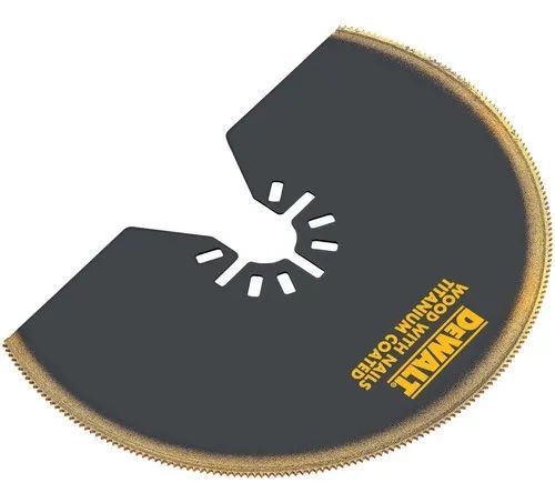 Lâmina Semi-circular Titânio Multimateriais Dwa4211 Dewalt - Foto 2