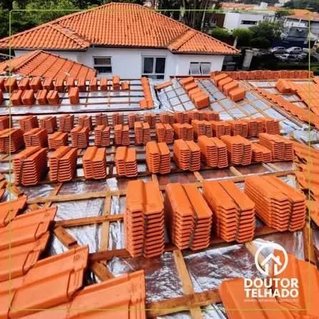 reforma de telhado por m2 mão de obra aparti de 200m2  - Foto 3