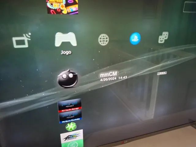 PS3 SLIM LIGA DE BOA TEM QUE TROCAR CABO FLETE DO POWER E BLU-RAY - Foto 2