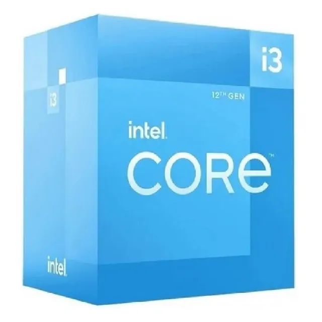 Processador Intel Core i3 12100 3.3GHz (4.3GHz Turbo), 12ª Geração, 48, LGA 1700