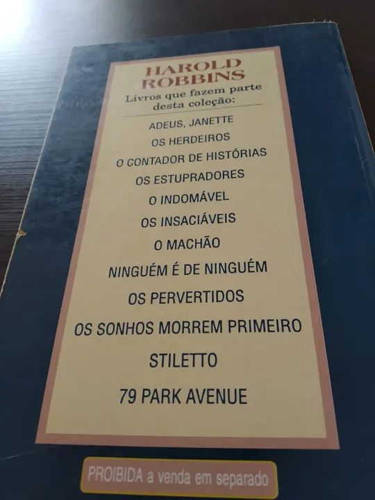 Ninguém é de Ninguém - Harold Robbins - Record - Foto 3