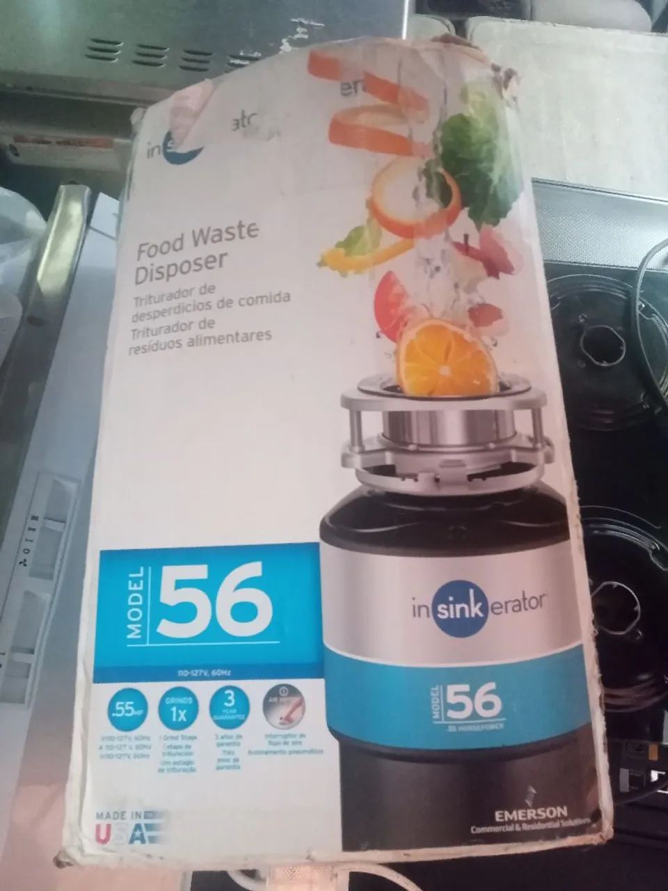 Triturador de alimentos para pia de cozinha - Foto 5