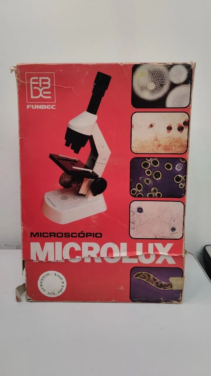 Microscópio Funbec Microlux - Vintage Educacional - Foto 2