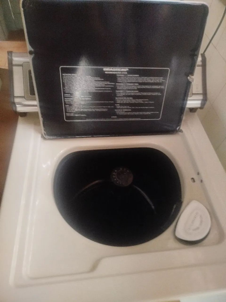 Máquina de lavar antiga Brastemp anos 90 - Foto 4