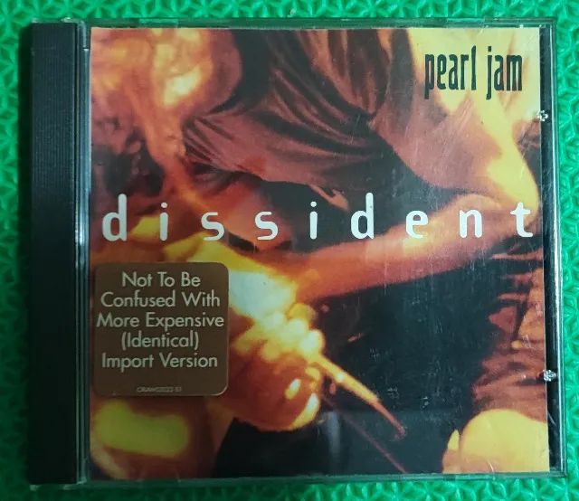 CD Pearl Jam - Dissident (Single - Part 1) (Importado)