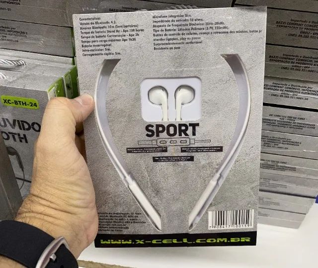Fone de ouvido Sport Bluetooth 5.0 XC-BTH-24 X-Cell - Foto 2